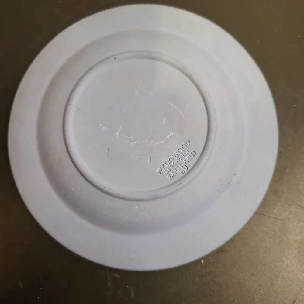 Vintage Wedgwood Porcelain Trinket Dish 4.5"  #1 - Picture 6 of 7